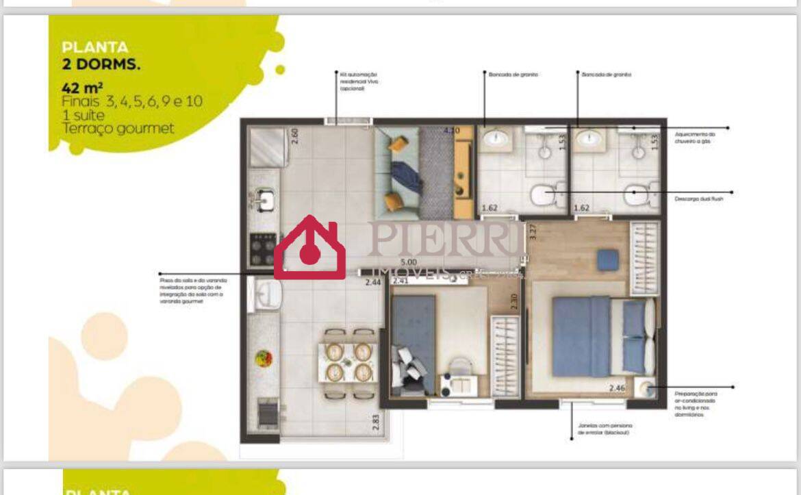 Apartamento, 1 quarto, 57 m² - Foto 12