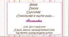 Alessandra Gourmet - Bolos, doces, cupcakes e tudo muito bom!